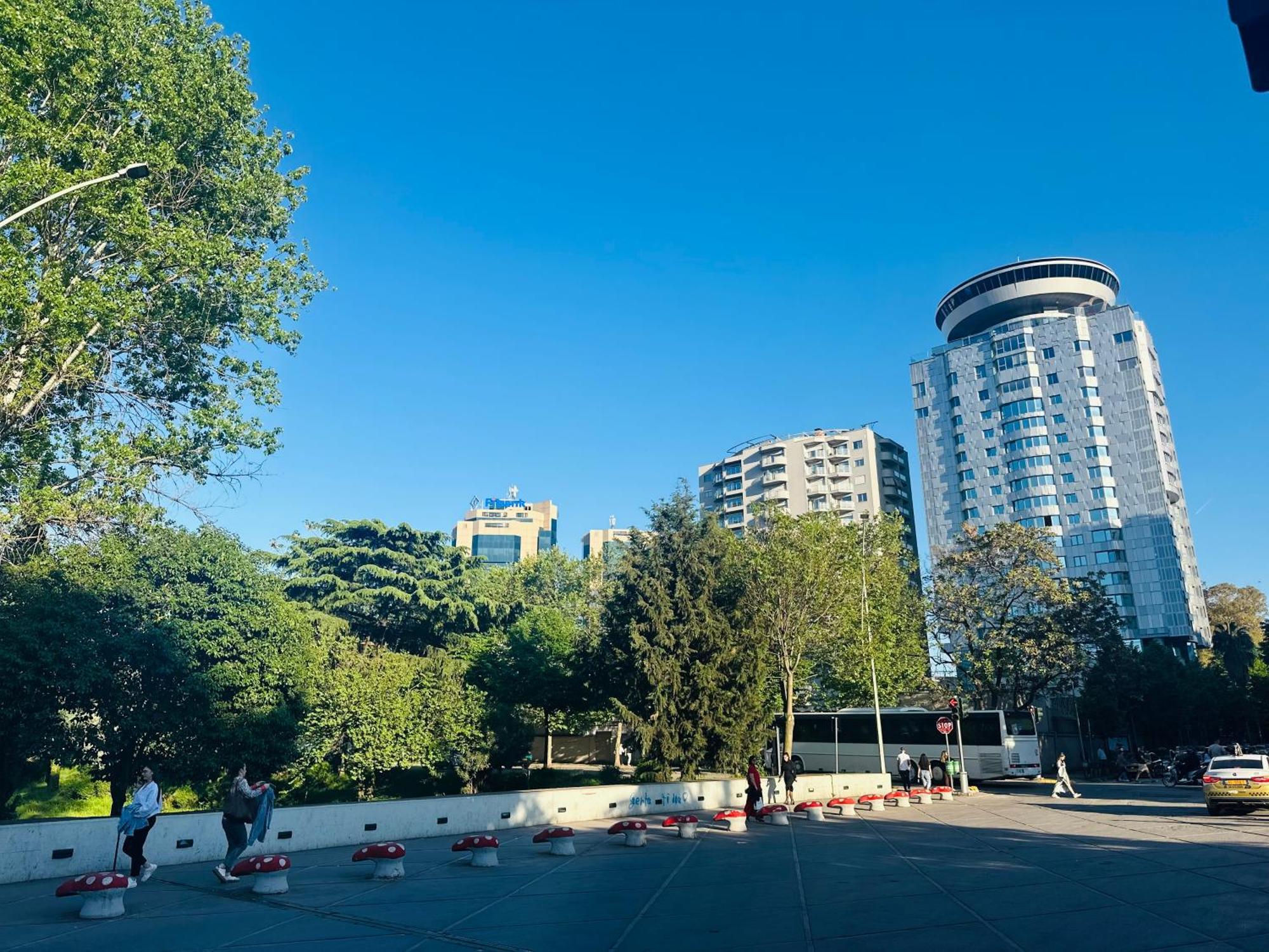Apartmán Amo Tower Tirana Center Exteriér fotografie