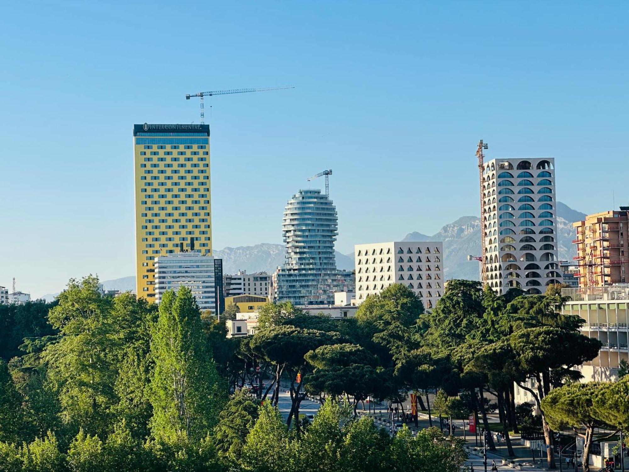 Apartmán Amo Tower Tirana Center Exteriér fotografie