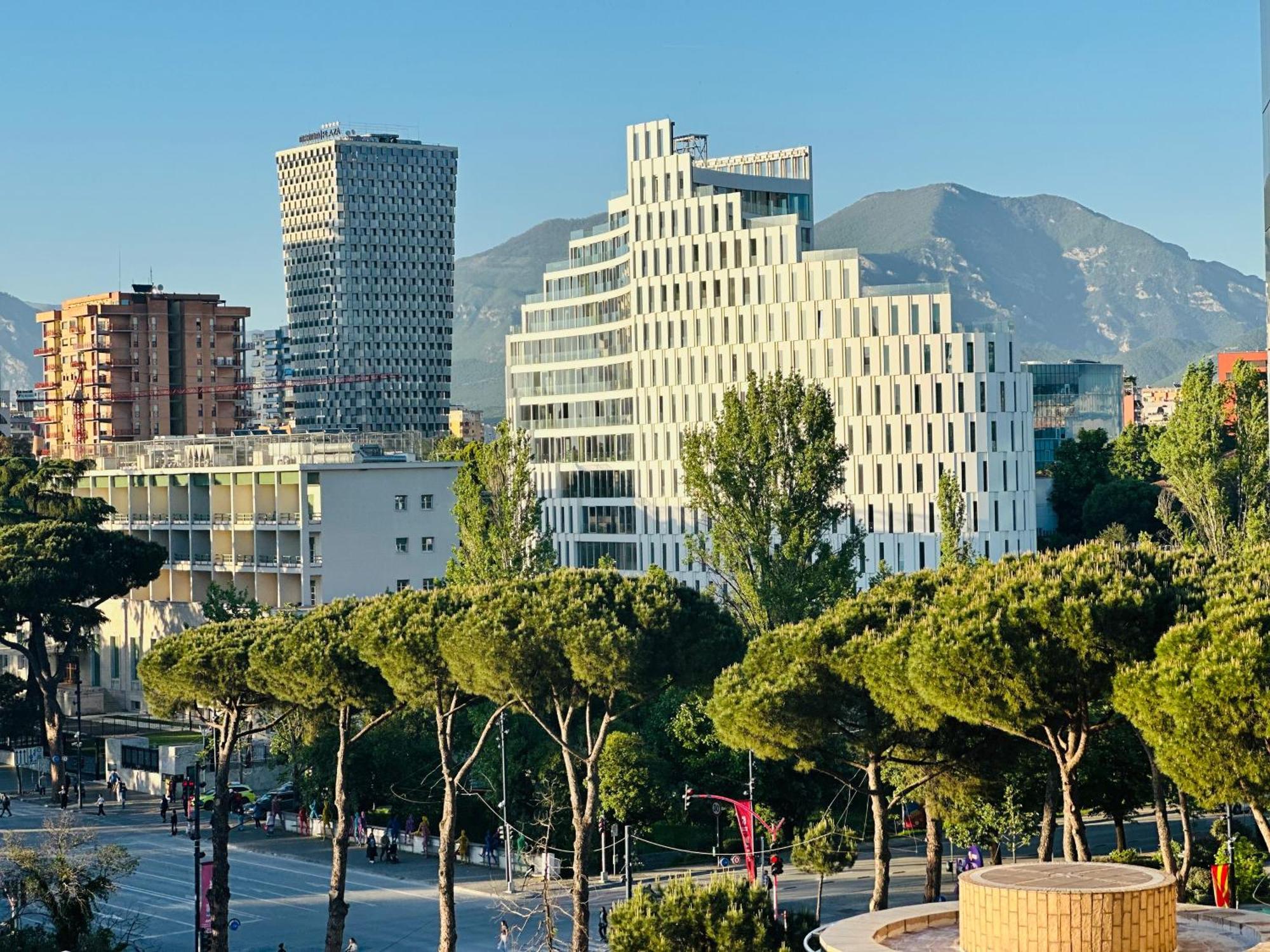 Apartmán Amo Tower Tirana Center Exteriér fotografie